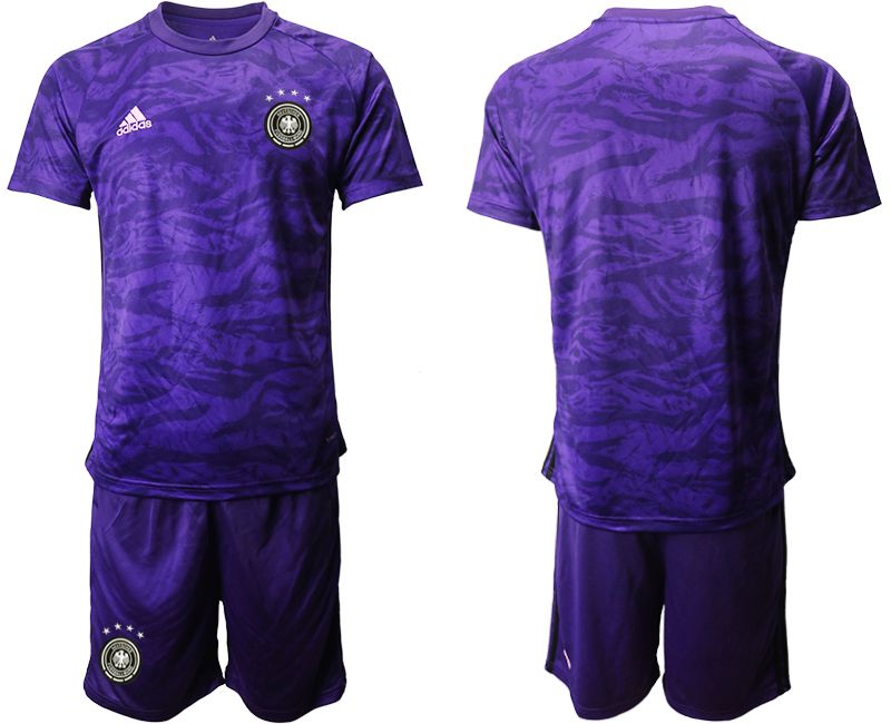 Men 2019-2020 Season National Team Germany purple goalkeeper Soccer Jerseys